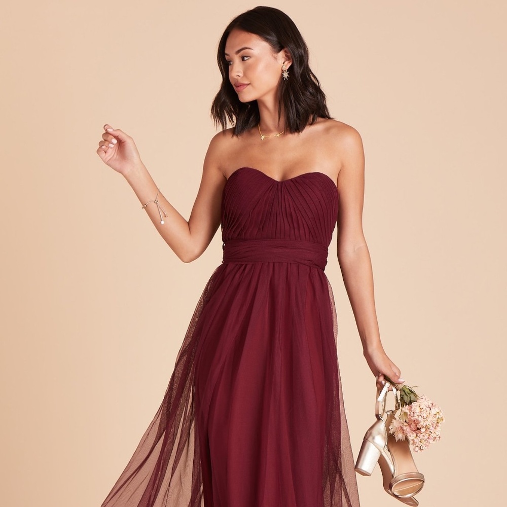 Birdy Grey Bridemaids Dress Cabernet